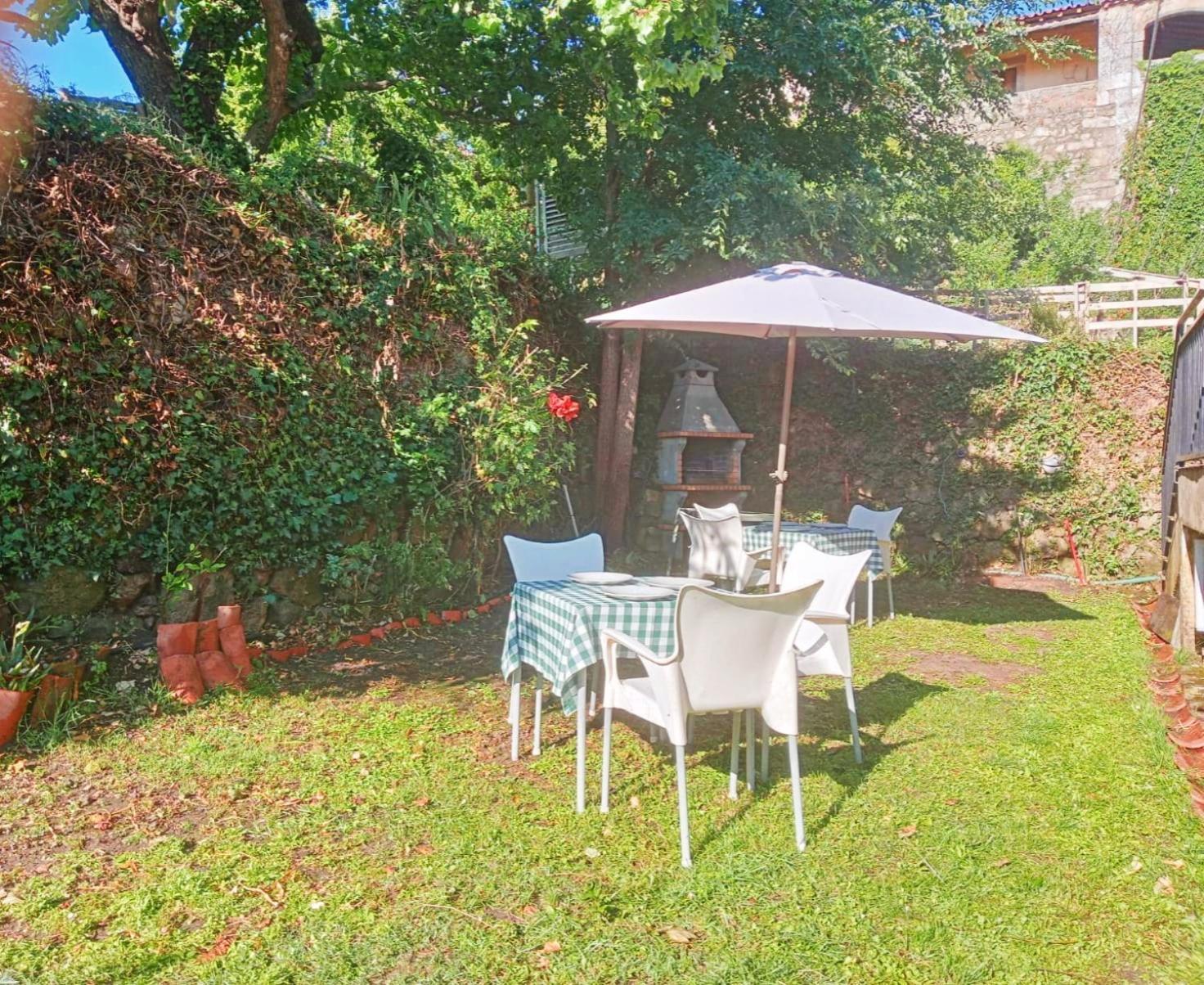 Apartamentos & Casa Rural Boada Con Jardin Interior Y Barbacoa Villamiel Exterior photo